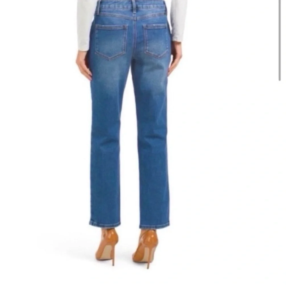 1822 DENIM Ripped Straight Leg Relaxed Jeans - Picture 5 of 12